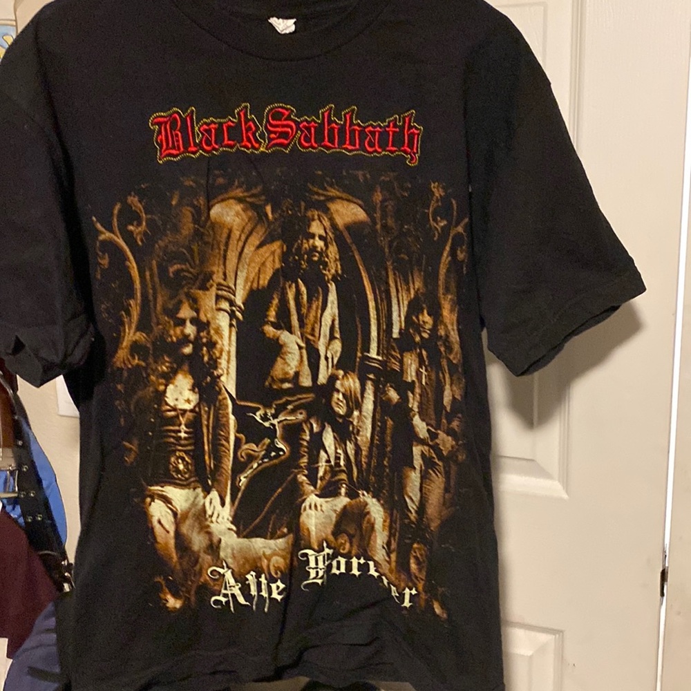 Vintage Black Sabbath Embroidered Tee
